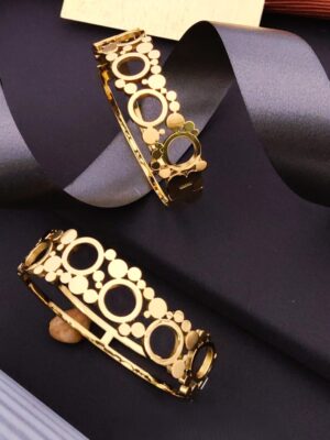 Luminous Loop Anti-Tarnish Bangle