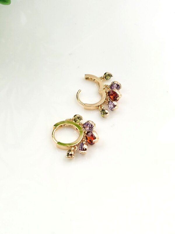 Flash Diva Huggie Anti-Tarnish Earrings