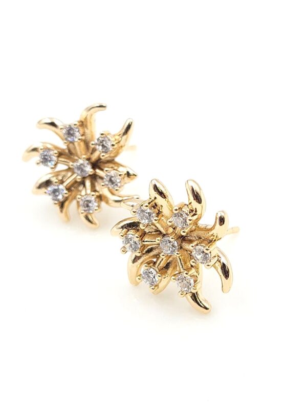 Moon Dots Anti-Tarnish Earrings