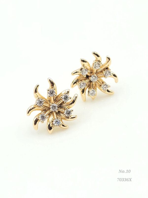 Moon Dots Anti-Tarnish Earrings