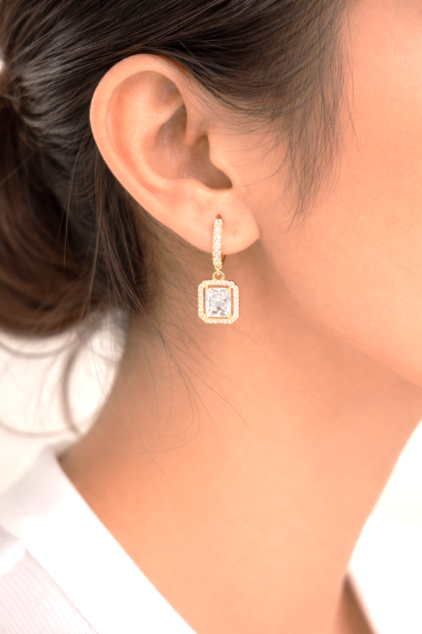 Infinite Shine Vanki Anti-Tarnish Drop Earrings