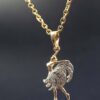Vanki Twirl Charm Chain Pendant