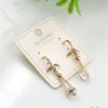 Vanki Crystal Drop Anti-Tarnish Earrings