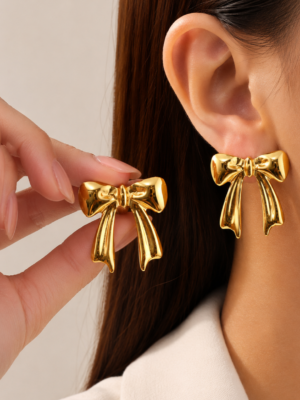 Elio Anti-Tarnish Studs Luxe Drama
