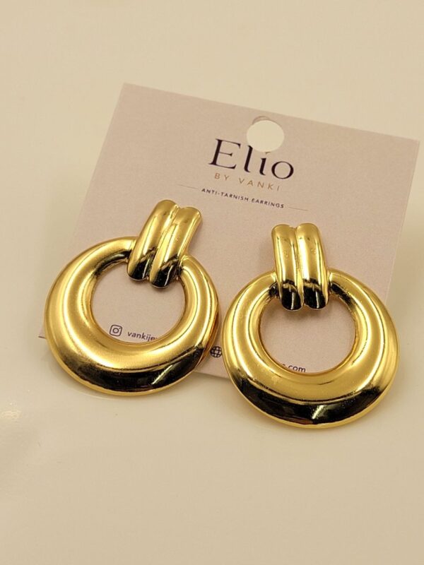 Elio Anti-Tarnish Studs Golden Desire