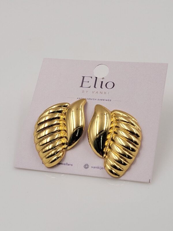 Elio Anti-Tarnish Studs Vogue Gold