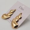 Elio Anti-Tarnish Studs Velvet Gold