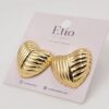 Elio Golden Rush Anti-Tarnish Stud Earrings