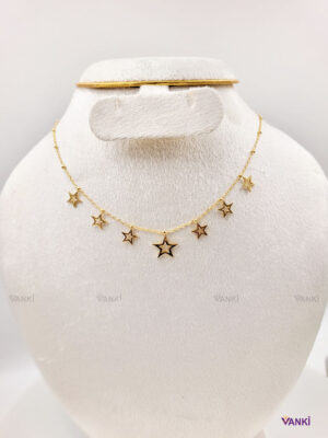 Vanki Anti-Tarnish Delicate Gold necklace_1.0 Vanki Classic Necklaces