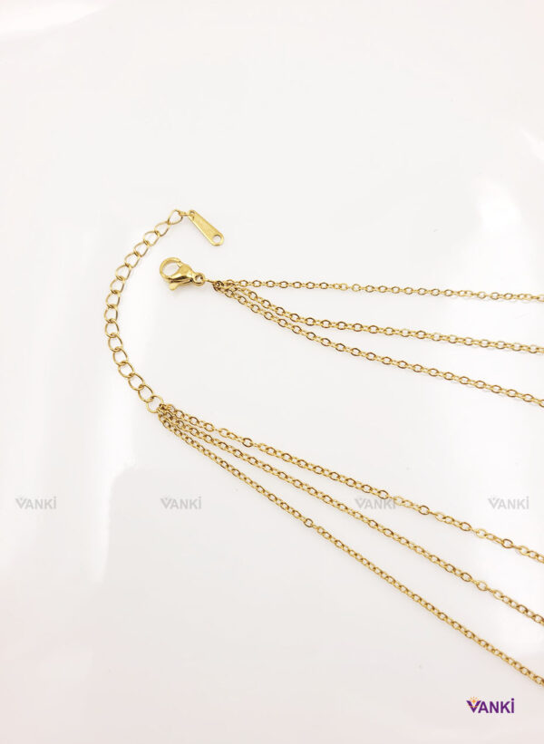 Vanki Anti-Tarnish Delicate Gold necklace_4.1 Vanki Timeless Necklaces