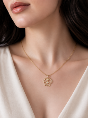 ChatGPT Image Jul 5, 2026, 09_19_54 PM Anti-Tarnish Floral Vines Chain with Pendent