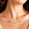 Vanki Anti-Tarnish Delicate Gold necklace_10.0 Anti-Tarnish Ever Shine Necklaces