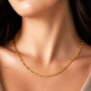 Vanki Anti-Tarnish Delicate Gold necklace_8 Vanki GoldTone Necklaces