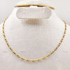 Vanki Anti-Tarnish Delicate Gold necklace_8.0 Vanki GoldTone Necklaces