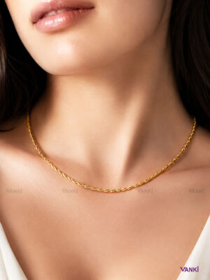 Vanki Anti-Tarnish Delicate Gold necklace_9 Vanki Eternal Necklaces