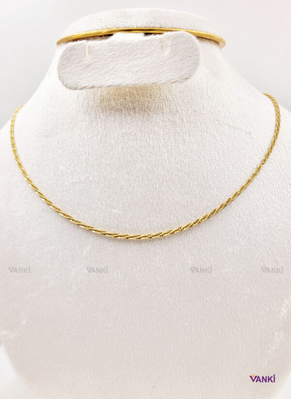 Vanki Anti-Tarnish Delicate Gold necklace_9.0 Vanki Eternal Necklaces