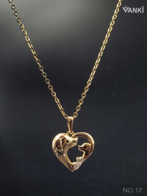 XP chain _17 Vanki Anti-tarnish Bond of Love Necklace