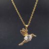 XP chain _17_B Anti-Tarnish Golden Sparrow Necklace